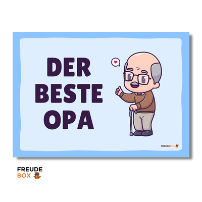 Grußkarte: Bester Opa ✏️