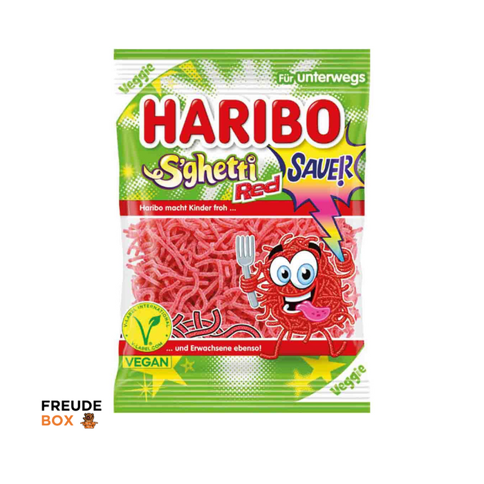 Haribo Spaghetti Red Sauer 85g