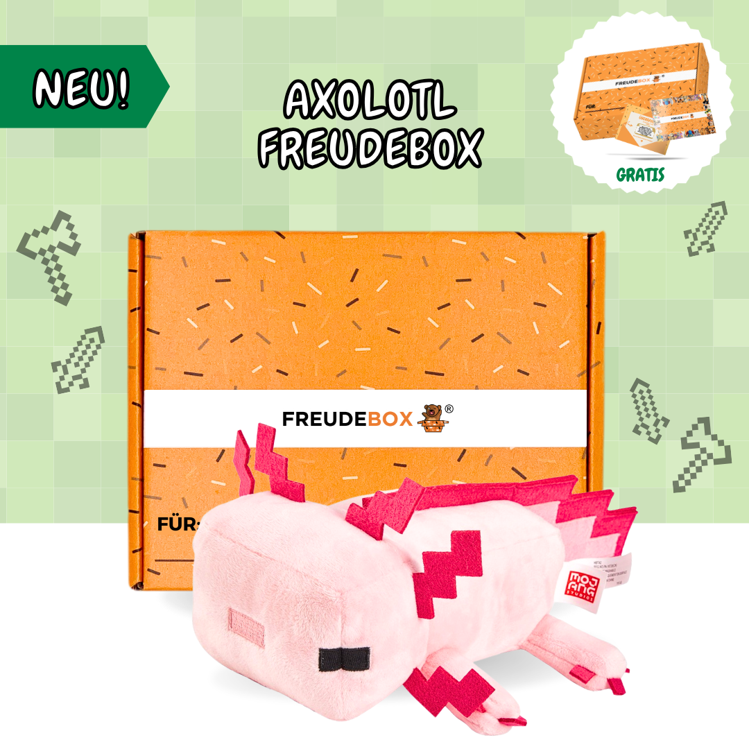 Minecraft Axolotl - FREUDEBOX®