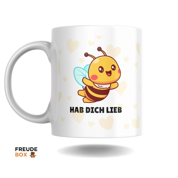 Keramiktasse Hummel "Hab dich lieb" 300 ml